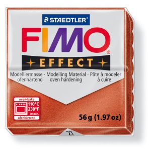 Hmota FIMO EFFECT, 56 g, měděná - metalická