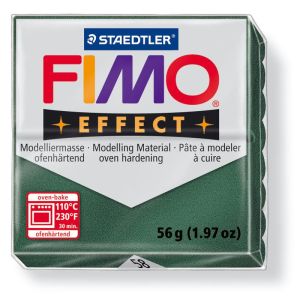 Hmota FIMO EFFECT, 56 g, opálově zelená - metalická