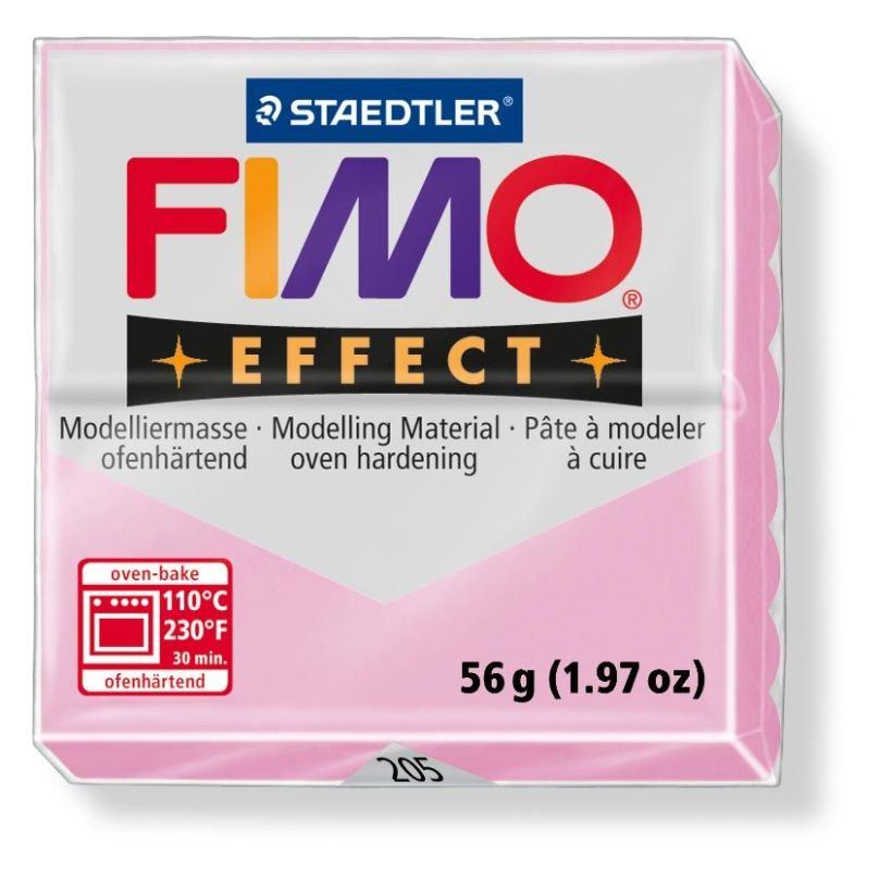 Hmota FIMO EFFECT, 56 g, ružová - pastelová