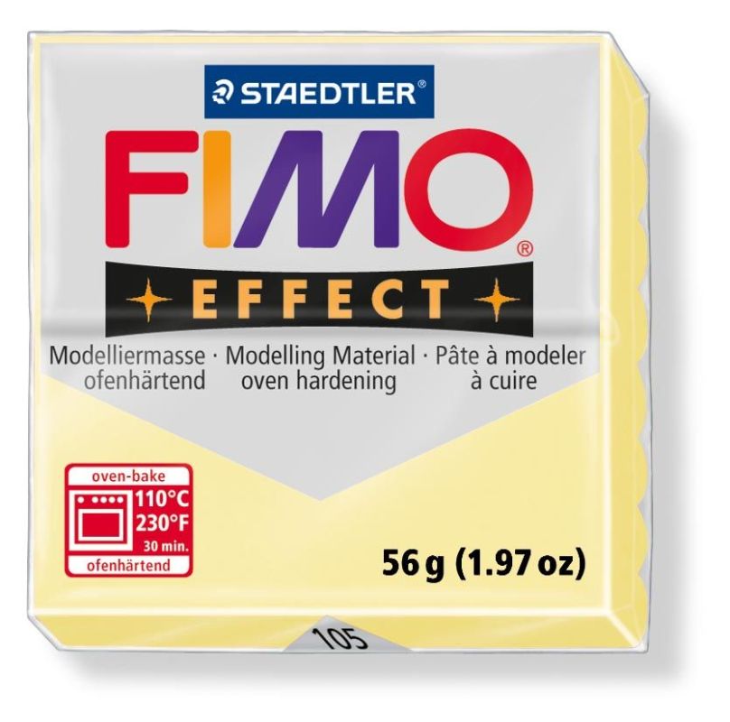 Hmota FIMO EFFECT, 56 g, vanilka - pastelová