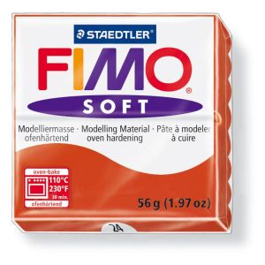Hmota FIMO SOFT, 56 g, červená