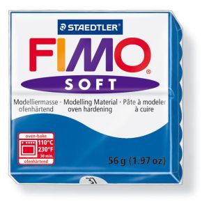 Hmota FIMO SOFT, 56 g, modrá