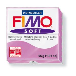 Hmota FIMO SOFT, 56 g, sv. fialová
