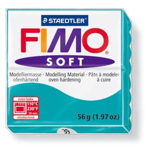 Hmota FIMO SOFT, 56 g, tyrkysová