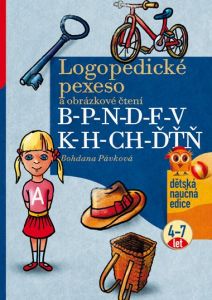 Logopedické pexeso a obrázkové čtení B-P-N-D-F-V-K-H-CH-ĎŤŇ Bohdana Pávková