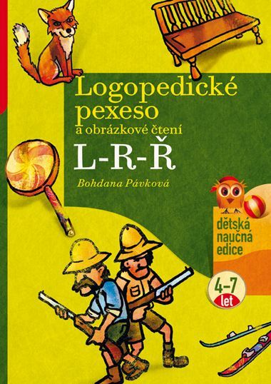Logopedické pexeso a obrázkové čtení L-R-Ř