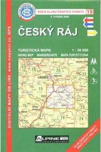 Mapa KČT 19 - Český ráj