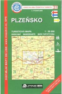 Mapa KČT 31 - Plzeňsko