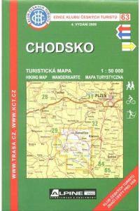 Mapa KČT 63 - Chodsko