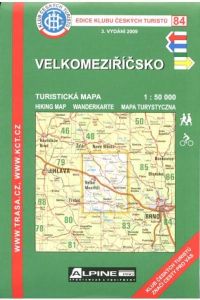 Mapa KČT 84 - Velkomeziříčsko