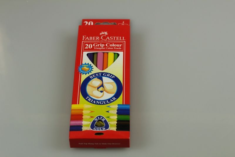 Pastelky Faber-Castell Junior Triangular, 20 barev