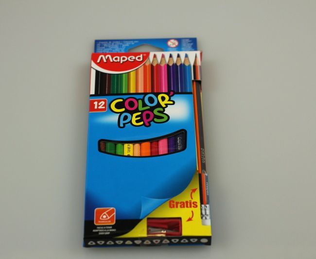 Pastelky Maped Color Peps, 12 barev