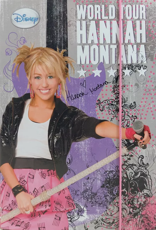 Box na sešity A5 - Hannah Montana World Tour