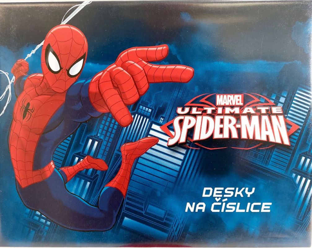 Desky na číslice - Spider Man