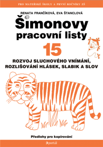 Šimonovy pracovní listy 15 - Rozvoj sluchového vnímání